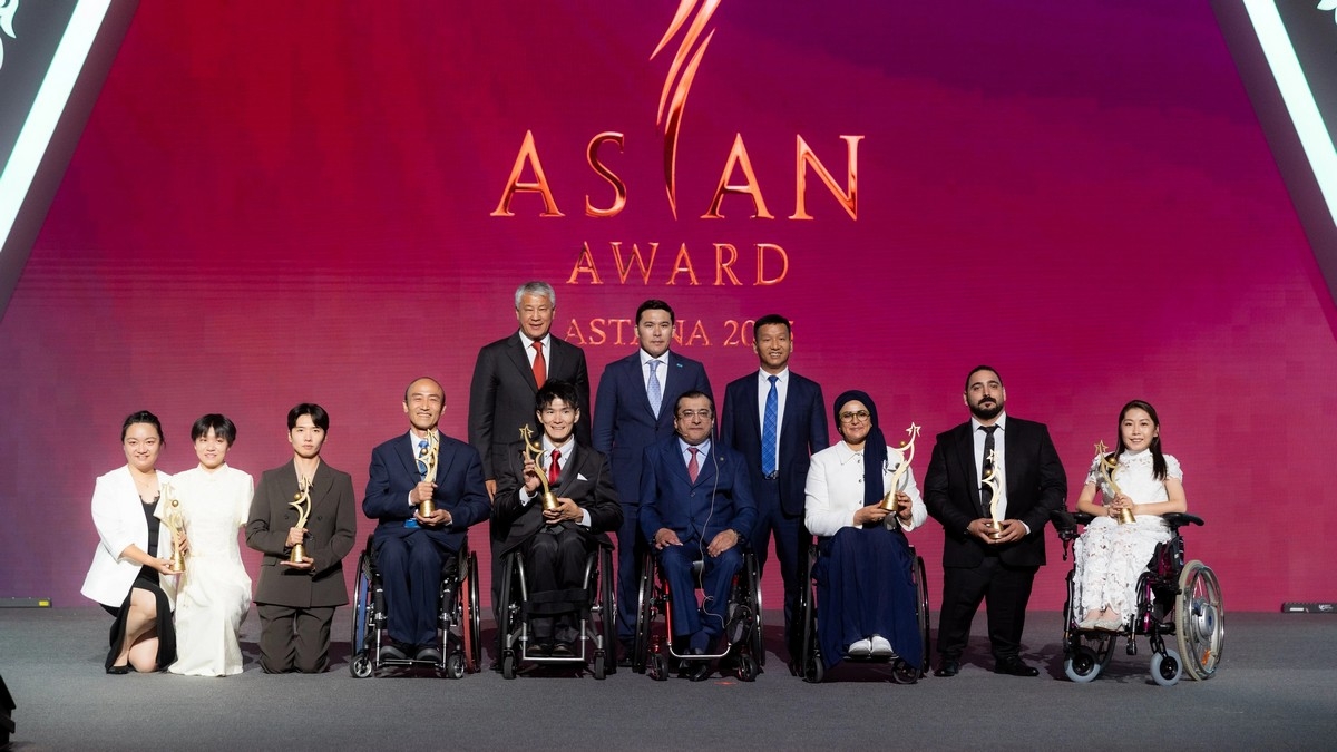 Chery бренді Asian Award 2025 салтанатында паралимпиадалық қозғалысқа қолдау білдірді